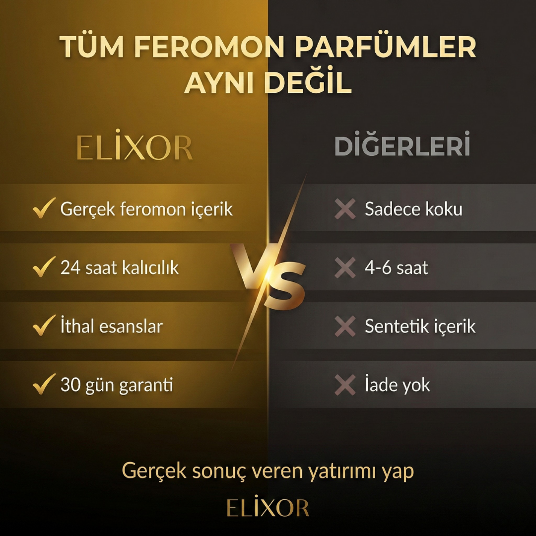 Elixor® Yüksek Etki Afrodizyaklı Parfüm 50ml