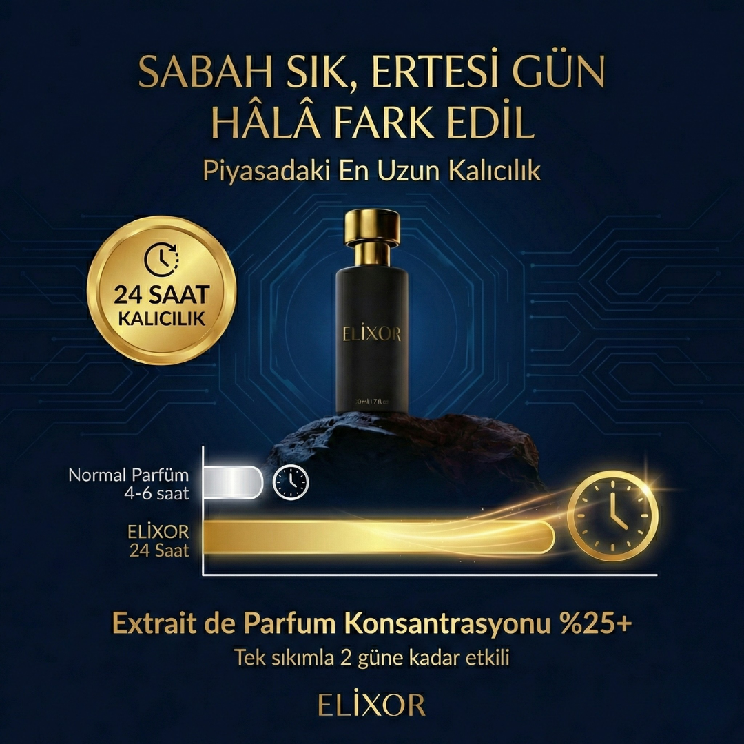 Elixor® Yüksek Etki Afrodizyaklı Parfüm 50ml
