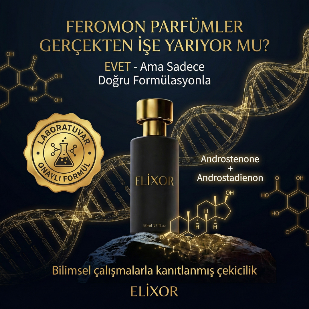 Elixor® Yüksek Etki Afrodizyaklı Parfüm 50ml